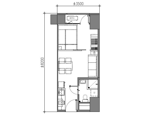 Mint Residences in Chino Roces Makati City by SMDC