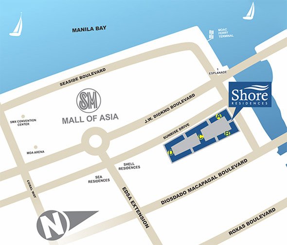 Shore Residences at Mall of Asia Pasay City by SMDC
